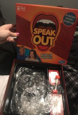Speak out board game