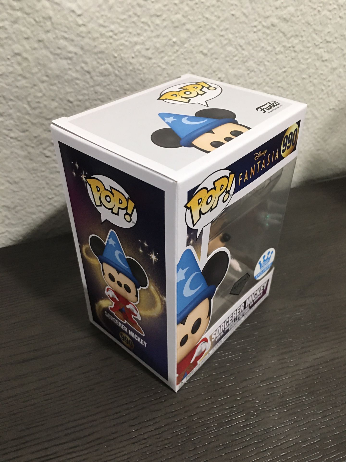 Diamond Sorcerer Mickey Funko Pop