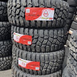 📲💯35x12.50R22 Vendo Set De Llantas Nuevas Mt 