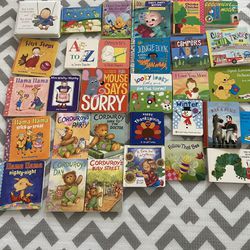 Toddler Board Book Lot Of  30 Books