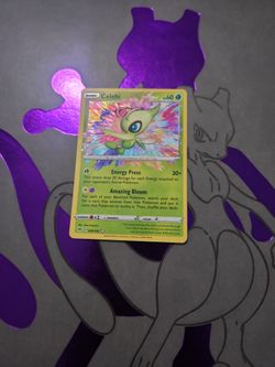 Celebi Rainbow Pokémon Card