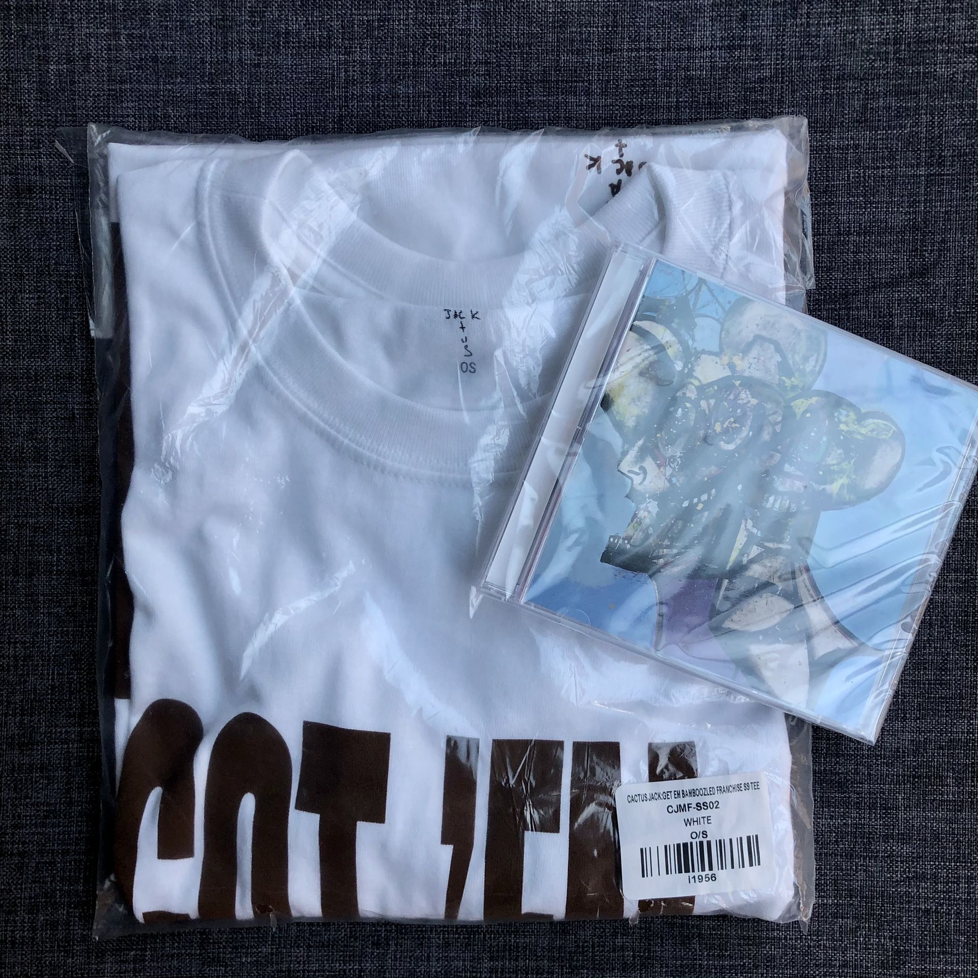 Travis Scott Franchise Promo Tee + CD