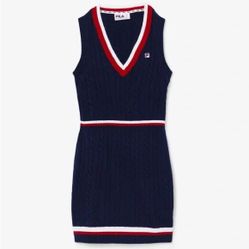 Fila Darian Sweater Knit Dress 