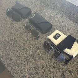 3 Ray Ban Sunglasses 