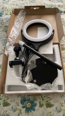Ring Light for video Conferece Lighting Desktop Ring , Cash Only