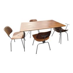 Eames Folding Dining Table And Chairs