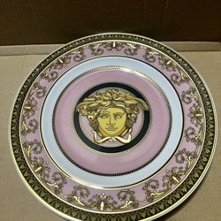 Versace Medusa Colors Rose Bread & Butter Plate 7 Inch