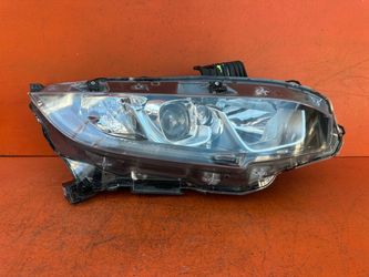 2016 - 2021 Honda Civic Right Passenger Side Halogen Headlight w/ LED OEM