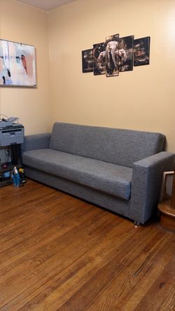Grey Futon Couch