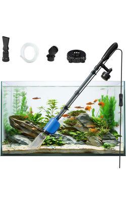 RUIY EEK Electric Fish Tank Aquarium Vacuum Gravel Cleaner