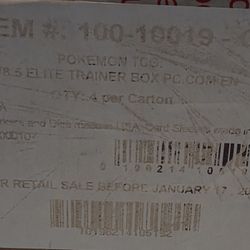 Prismatic Evolutions Pokemon Center ETB - Case of 4 SEALED Elite Trainer Box