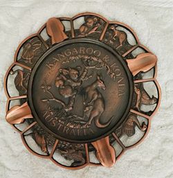 Australia-Kangaroo & Koala-Cooper-vintage dish