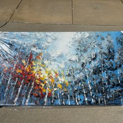 Large Oil Painting On Canvas