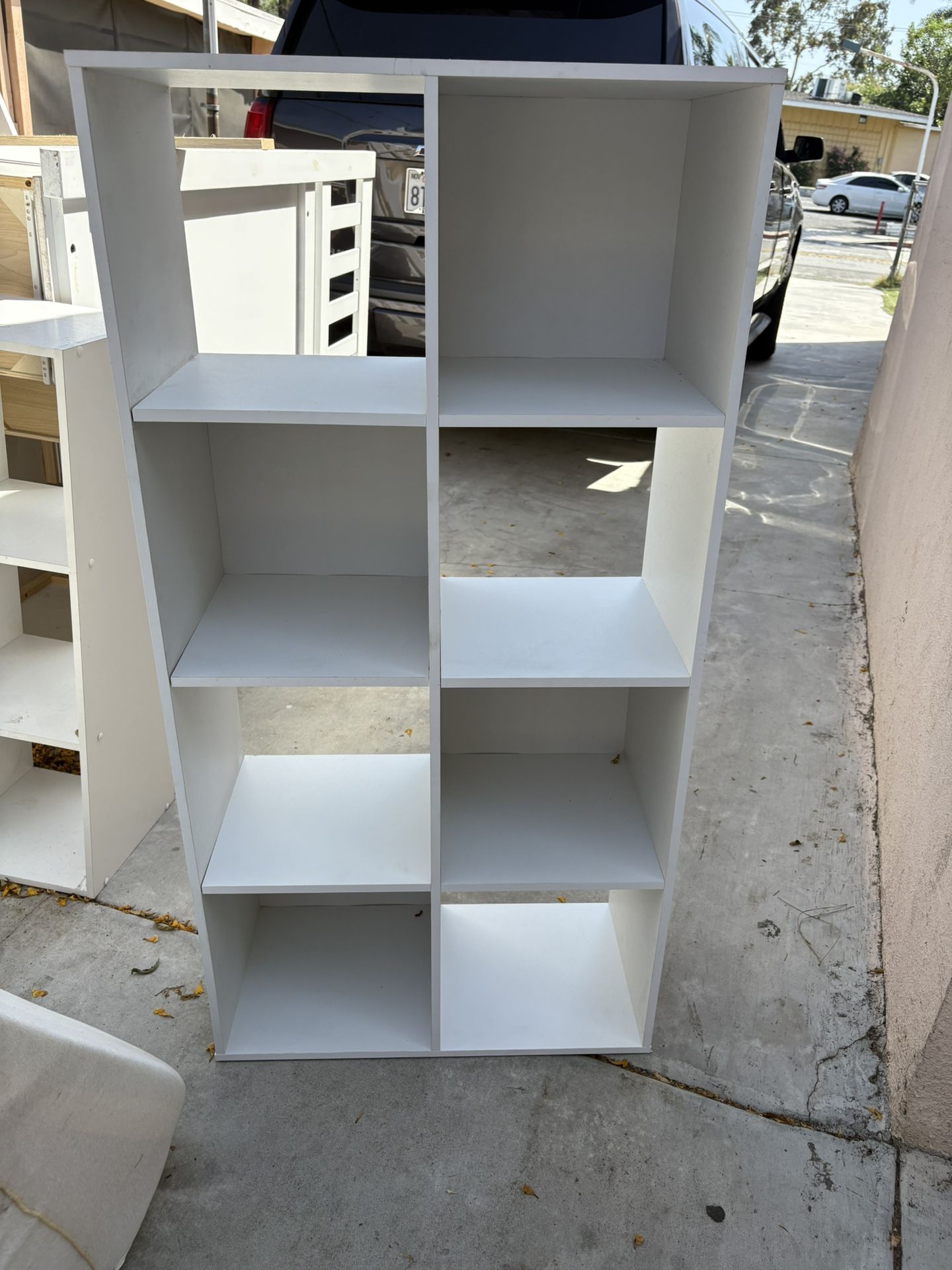 8 Cube Organizer. White