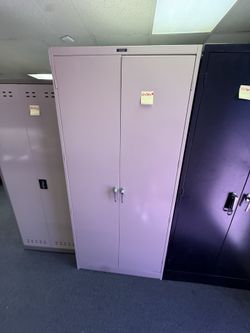 Heavy duty metal cabinets