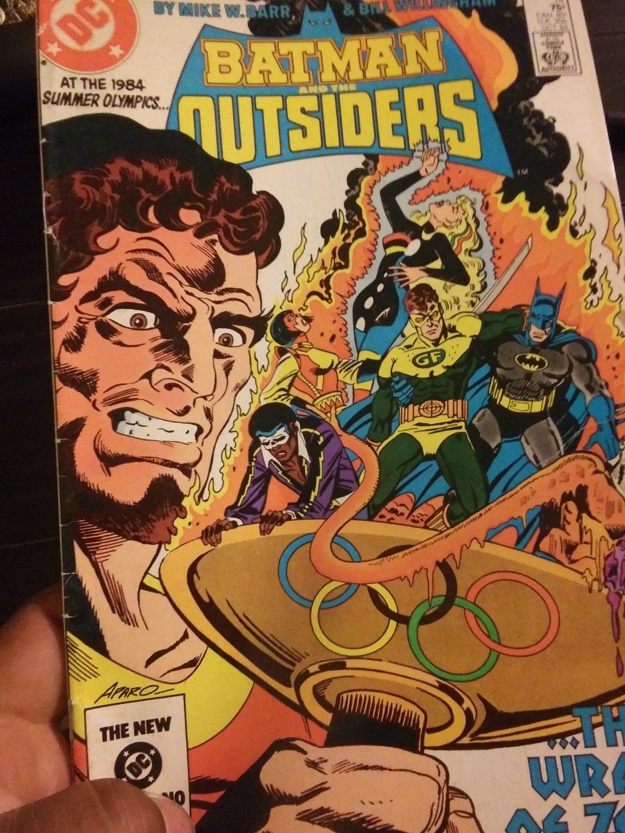 Batman and the outsiders comic