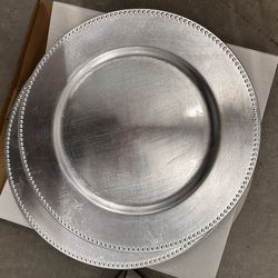 Silver Charger Plates