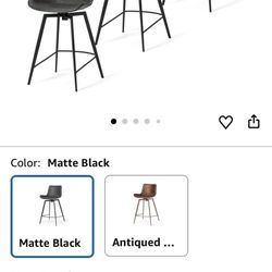 Bar stools and Burrow Chairs