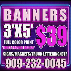 Printed Banners