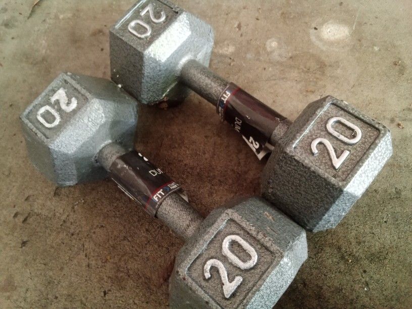 20lb Dumbbell Set