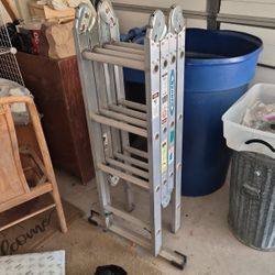 Werner Folding Ladder 16ft Extended 