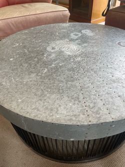 Industrial Metal Coffee Table