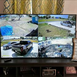 4 Camaras De Seguridad -4 CCTV Security Cameras With Recorder❗️INSTALLED❗️INSTALADAS 💯 SPECIAL OFFER 💯