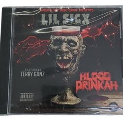 New Lil Sicx Blood Drinkah CD Cali Norcal Horrorcore Rap Rare HTF OOP Siccmade
