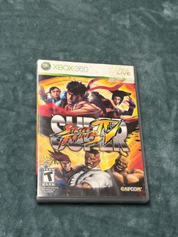 Xbox 360 Super Street Fighter IV game