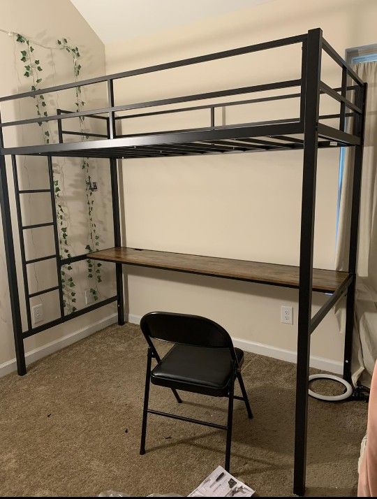 Loft Bed with Desk