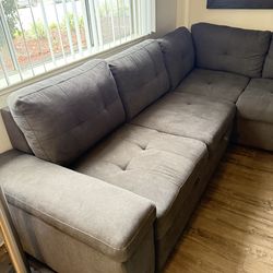 Gray sofabed  great condition