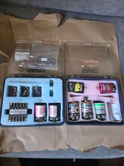 RC Car Vintage brushed Motors Team trinity, Team Associated and peak racing
