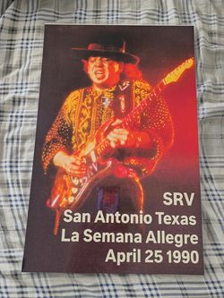 SRV San Antonio Texas LA semana Allegre April 25 1990