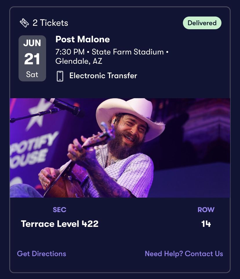 Post Malone Tickets