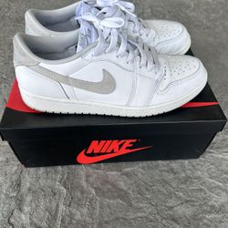 Jordan 1 Low OG Neutral Grey Size 9.5M