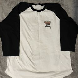 Stuzzy Jersey Style Sleeve Shirt