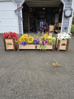 Cedar Planter Set | Cottage Trio | $70 | Lakewood