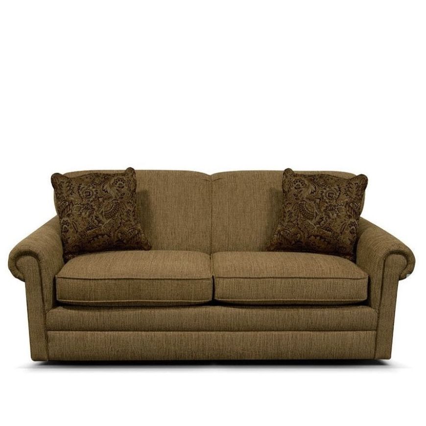 Brown Loveseat Couch