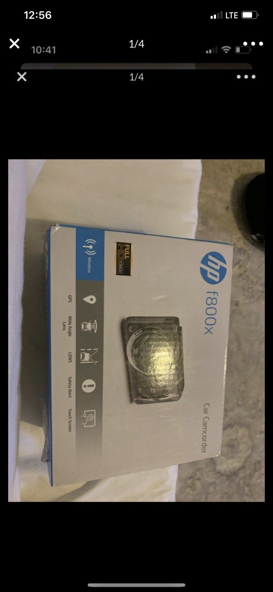 HP CAR CAMCORDER LIKE NEW