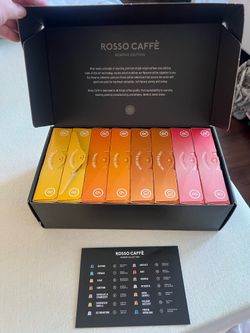 Rosso Cafe Reserve Nespresso classic pods - 80 pack