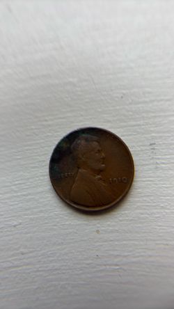 1910 Penny Error 