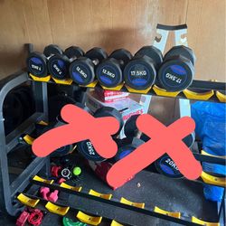 Dumbbell weights (read description)