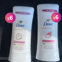 Dove Deodorants