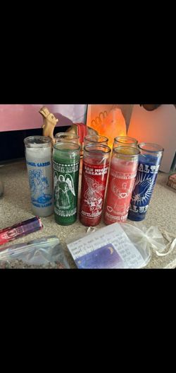 Velas preparadas Para La Suerte 