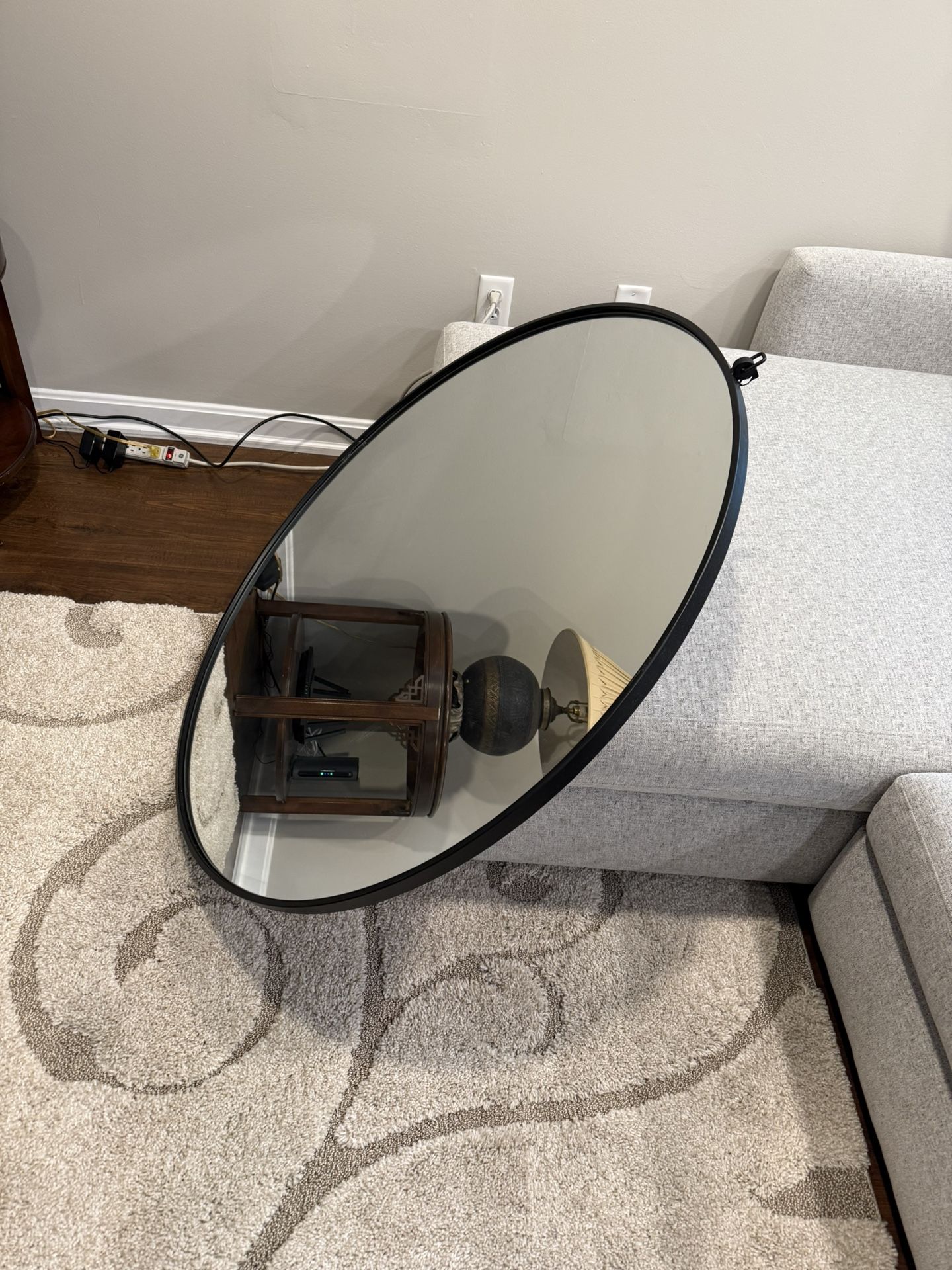 Cassie metal mirror
