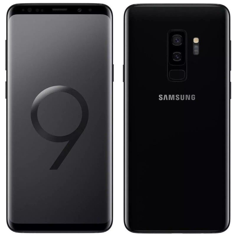 Samsung Galaxy S9+ SM-G965U1- 256 GB - Black (Unlocked) light burn in