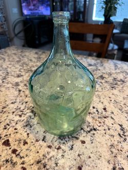 DEMIJOHN GREEN BOTTLE