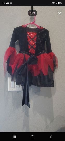Toddle girl vampire costume