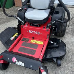 (2021)  Rzt48  Red  Max Zero Turn 