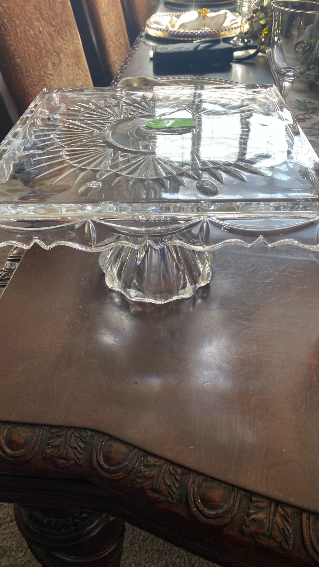 Crystal Cake Stand 